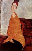 Amedeo Modigliani Yellow Sweater china oil painting reproduction